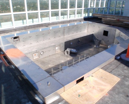 Residential Stainless Steel Pool