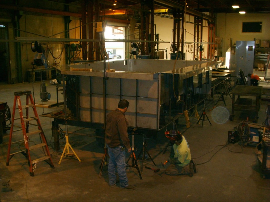 Steel Pool Los Angeles Fabrication Stainless Aquatics Stainless Steel Pools and Spas