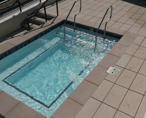Gayley Los Angeles Rooftop Pool Completed