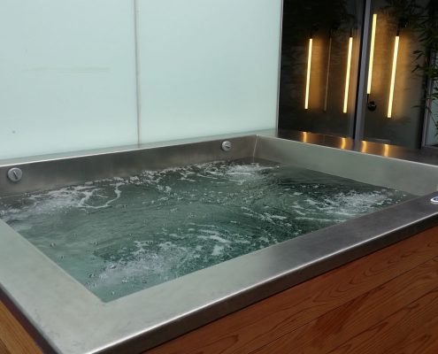 Edris Stainless Steel Spa - Finished 1