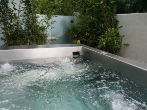 Edris Stainless Steel Spa - Finished