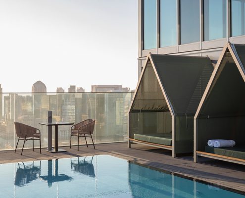Commercial Rooftop Pool